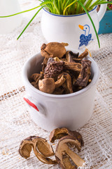 dried mushrooms