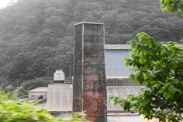 レンガ煙突