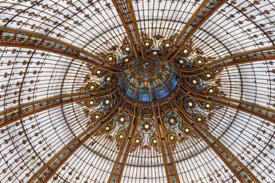Paris Liberty Style Dome Building Ceiling