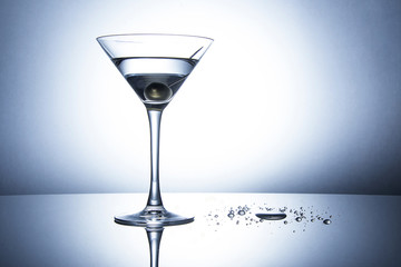 Olive Martini cocktail