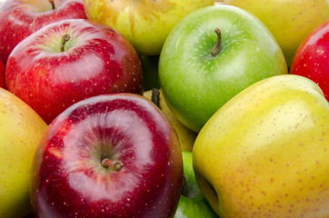 Different sorts of apples