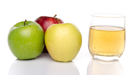 Cider with three sorts of apple