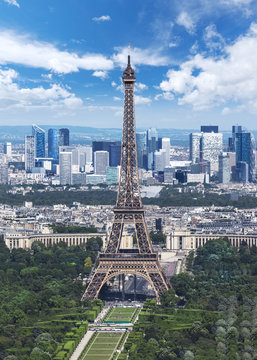 Tour Eiffel depuis la Tour Montparnasse Paris