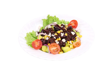Beans salad.