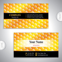 Fototapeta premium Universal luxury gold business card