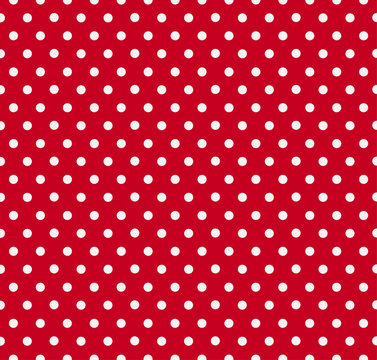 Polka Dot Seamless Pattern