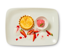 Strawberry Vanilla Dessert