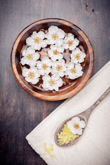 Spa body care, manicure