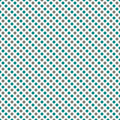 Gray and Teal Small Polka Dot Pattern Repeat Background