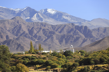 Mountain village Cachi, Valles Calchaquíes, Salta, Northern Arg