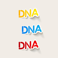 realistic design element: DNA