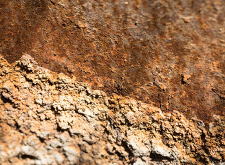 abstract background of rust