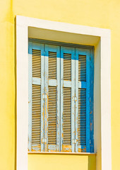 beautiful old house in the old part of Athens town in Greece