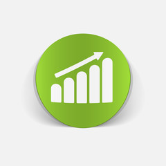 realistic design element: chart