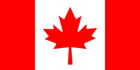 An image of the national flag of Canada