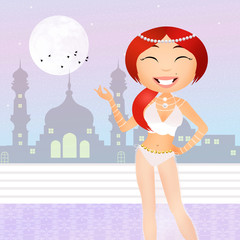 Belly dancer