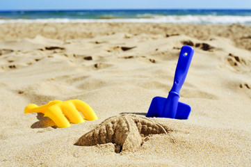 Fototapeta na wymiar summer on the beach