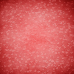 Shiny hearts bokeh light Valentine's day background