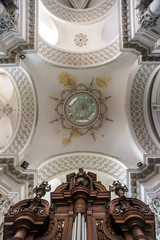 Abbey cathedral interior