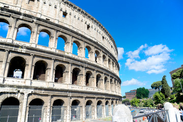 Naklejka premium The Colosseum - Rome symbol, Italy