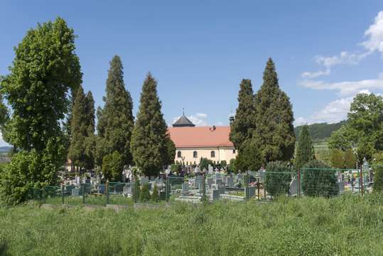 Cementary in Czermna, Kudowa Zdroj, Poland