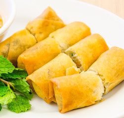 Fried spring rolls