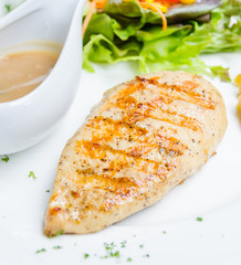 Grilled chicken breast