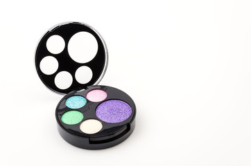 Isolated eye shadow makeup