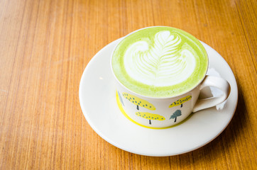 Green tea latte