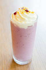 Blueberry smoothie