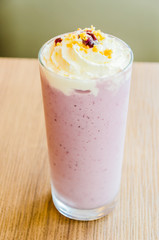 Blueberry smoothie