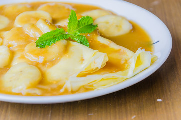 Crepe banana