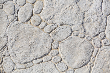 light grey textured detailed stone landscaping floor background