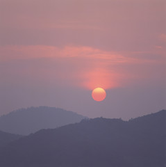 The image of beautiful scenery