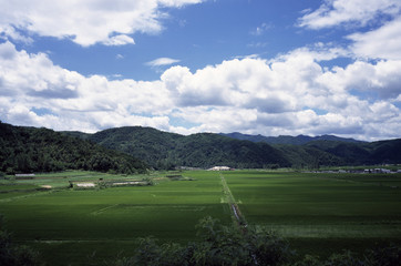 The image of beautiful scenery