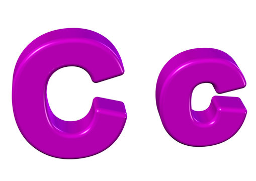 pembe c harfi