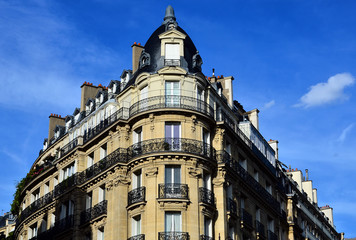 Fototapeta na wymiar immobilier parisien
