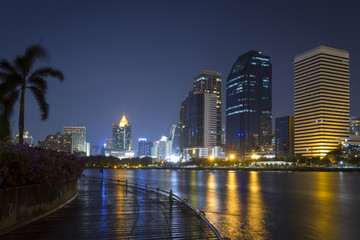 Naklejka premium Bangkok city