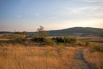 Obraz premium mountain on the evening
