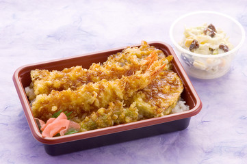 天丼弁当　天丼　エビ天　弁当