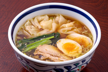 ワンタン麺　雲呑　