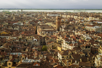 Naklejka premium Aerial View of Venice, Italy