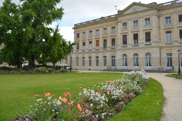 Mairie de Bordeaux, côté jardin