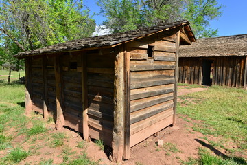 Ghost town of Grafton in Utah.
