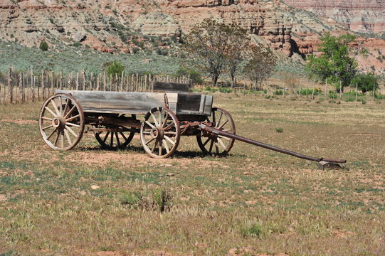 A Buckboard in Grafton, Utah