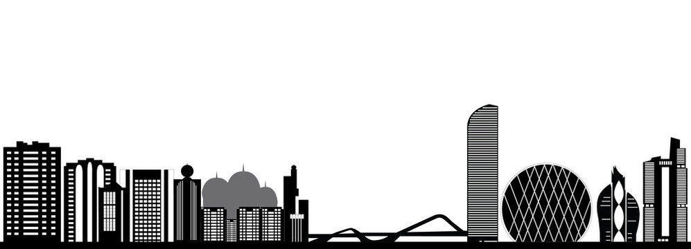 abu dhabi skyline