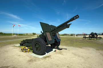 canon de 25 - Pounders de l'Artillerie royale canadienne