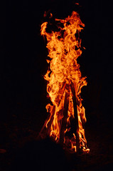 Lag Ba'Omer Jewish Holiday Bonfire