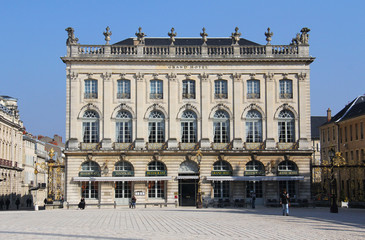 Fototapeta na wymiar Place Stanislas, centrum Nancy (Nancy, Lotaryngia)