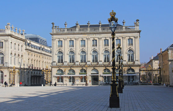 Place Stanislas, centre ville de Nancy ( Nancy , Lorraine )